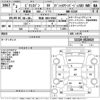 Toyota PIXIS VAN лот № 3067 оценка RA  с аукциона в Японии 2