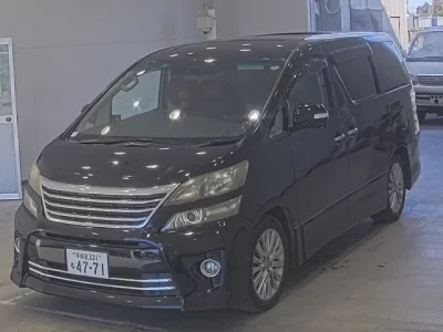 Toyota VELLFIRE  с аукциона в Японии