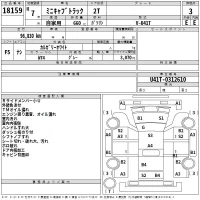 Mitsubishi MINICAB TRUCK лот № 18159 оценка 3  с аукциона в Японии 2