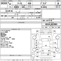 Toyota MARK II лот № 18169 оценка R  с аукциона в Японии 2