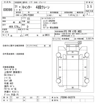 Mitsubishi CANTER лот № 98 оценка 3.5  с аукциона в Японии 6