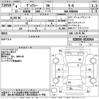 Toyota VOXY лот № 72058 оценка 3.5  с аукциона в Японии 2