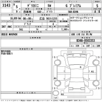 Mitsubishi DELICA MINI лот № 3143 оценка 5  с аукциона в Японии 2