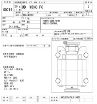 Nissan UD SERIES лот № 214 оценка 3  с аукциона в Японии 7