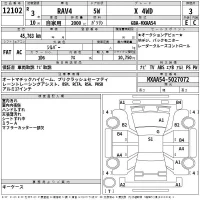 Toyota RAV4 лот № 12102 оценка 3  с аукциона в Японии 2