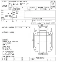 Mitsubishi CANTER лот № 1125 оценка 3.5  с аукциона в Японии 5
