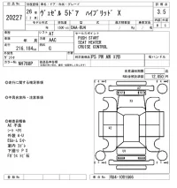 Honda VEZEL лот № 20227 оценка 3.5  с аукциона в Японии 4