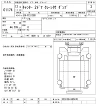 Mitsubishi CANTER лот № 1174 оценка 3  с аукциона в Японии 10