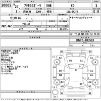 Mazda AXELA лот № 30005 оценка 3  с аукциона в Японии 2