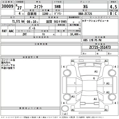 Mazda DEMIO  с аукциона в Японии