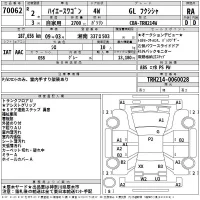 Toyota HIACE лот № 70062 оценка RA  с аукциона в Японии 2