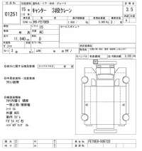Mitsubishi CANTER лот № 1251 оценка 3.5  с аукциона в Японии 10