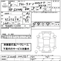 Daihatsu Atrai Wagon лот № 1031 оценка   с аукциона в Японии 2