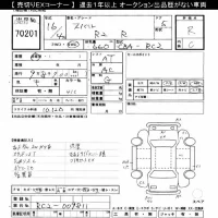 Subaru R2 лот № 70201 оценка R  с аукциона в Японии 7