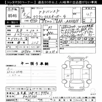 Toyota CROWN CROSSOVER лот № 8546 оценка 4.5  с аукциона в Японии 9