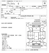 Toyota RUSH лот № 20382 оценка RB  с аукциона в Японии 4