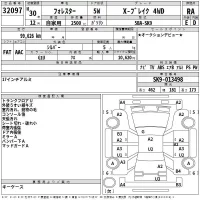 Subaru FORESTER лот № 32097 оценка RA  с аукциона в Японии 2