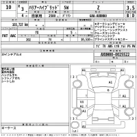 Toyota HARRIER лот № 10 оценка 3.5  с аукциона в Японии 2