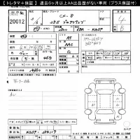 Mazda CX-8 лот № 20012 оценка 4  с аукциона в Японии 9
