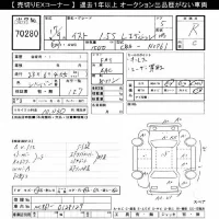 Toyota IST лот № 70280 оценка R  с аукциона в Японии 8