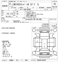 Nissan CLIPPER RIO лот № 20439 оценка RA  с аукциона в Японии 9
