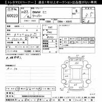 BMW MINI лот № 60020 оценка 3.5  с аукциона в Японии 8