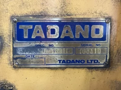 TADANO CRANE