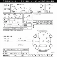 Toyota PASSO лот № 70405 оценка R  с аукциона в Японии 7