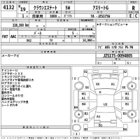 Toyota CROWN ESTATE лот № 4132 оценка R  с аукциона в Японии 2