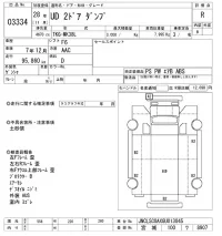 Nissan UD SERIES лот № 3334 оценка R  с аукциона в Японии 10