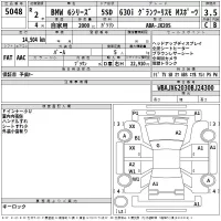 BMW 6-Series лот № 5048 оценка RA  с аукциона в Японии 2