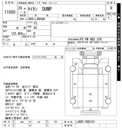 Mazda TITAN  с аукциона в Японии