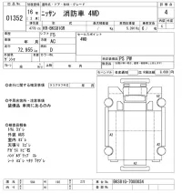 Nissan TRUCK лот № 1352 оценка 4  с аукциона в Японии 10