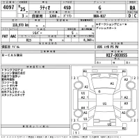 Nissan LATIO лот № 4097 оценка RA  с аукциона в Японии 2