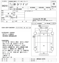 Nissan UD SERIES лот № 4210 оценка RB  с аукциона в Японии 8