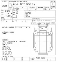 Mitsubishi CANTER лот № 1398 оценка 3  с аукциона в Японии 10