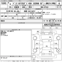 Mercedes-Benz A CLASS лот № 5101 оценка 4  с аукциона в Японии 2
