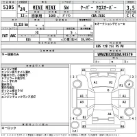BMW MINI лот № 5105 оценка 3.5  с аукциона в Японии 2