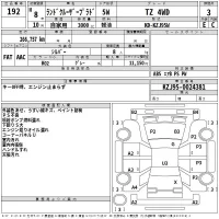 Toyota LAND CRUISER PRADO лот № 192 оценка 3  с аукциона в Японии 2