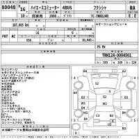 Toyota HIACE лот № 80048 оценка RA  с аукциона в Японии 2
