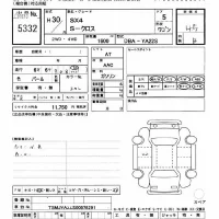 Suzuki SX-4 лот № 5332 оценка 4.5  с аукциона в Японии 9