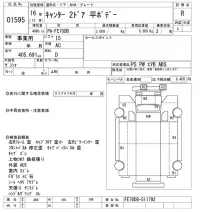 Mitsubishi CANTER лот № 1595 оценка R  с аукциона в Японии 10