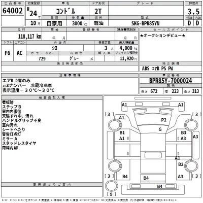 Nissan CONDOR  с аукциона в Японии