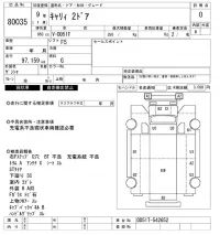 Suzuki CARRY TRUCK лот № 80035 оценка 0  с аукциона в Японии 3