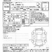 BMW MINI лот № 5830 оценка 4  с аукциона в Японии 8