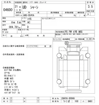 Nissan UD SERIES лот № 4600 оценка 3.5  с аукциона в Японии 10