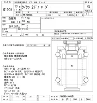 Mazda TITAN лот № 1905 оценка RB  с аукциона в Японии 10