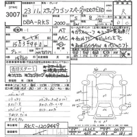 Honda STEP WAGON лот № 3007 оценка R  с аукциона в Японии 10