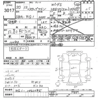 Honda STEP WAGON лот № 3017 оценка 3.5  с аукциона в Японии 10