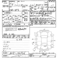 Subaru LEGACY лот № 3016 оценка 3.5  с аукциона в Японии 10